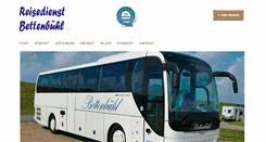 Desktop Screenshot of busbetrieb-bettenbuehl.de